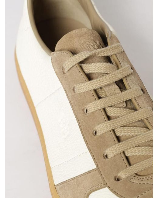 Church's Metallic Round Toe Lace-Up Sneakers for men