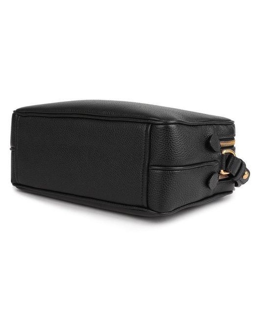 Prada Black Zipper Shoulder Bag