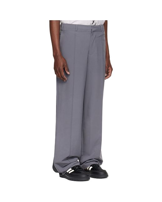 Adidas Gray Originals X Song For The Mute Straight-Leg Pants for men
