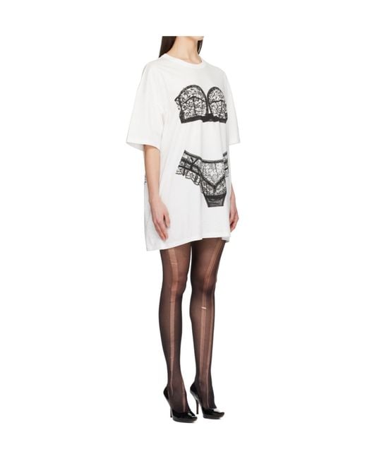 VAQUERA White Phantom Mini Dress