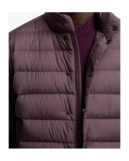 Moncler Purple Lyco Short Down Jacket for men