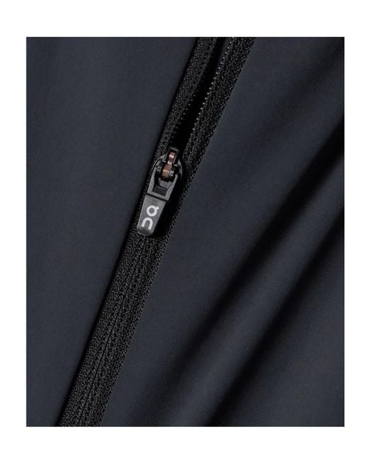 On Shoes Black Recycled Softshell Jacket
