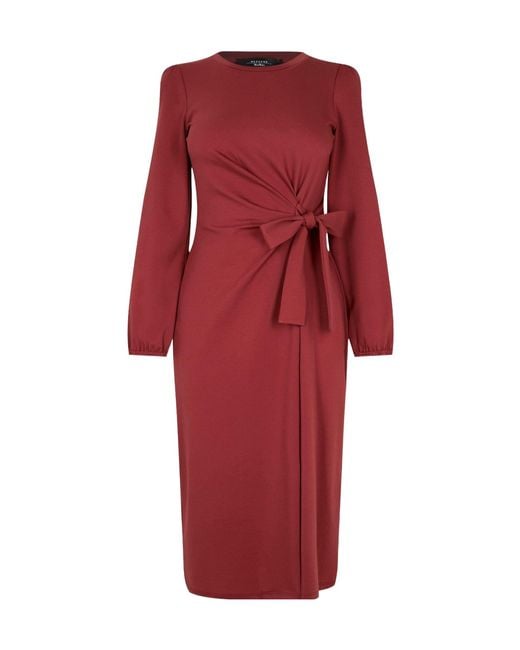 Weekend by Maxmara Red Fashionable And Simple Dress