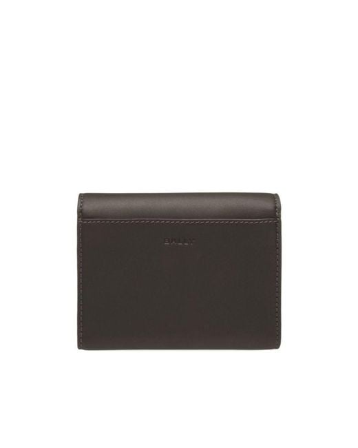 Bally Black Trifold Wallet