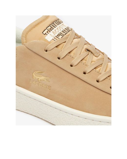 Lacoste Natural Suede Lowtop Sneaker