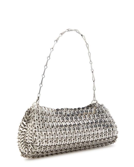 Rabanne Metallic Sac A Main Disc Shoulder Bag
