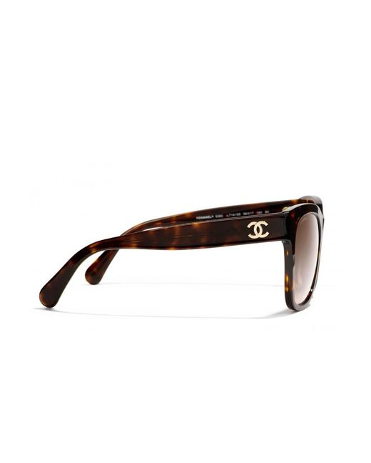 Chanel Multicolor Logo Sunglasses