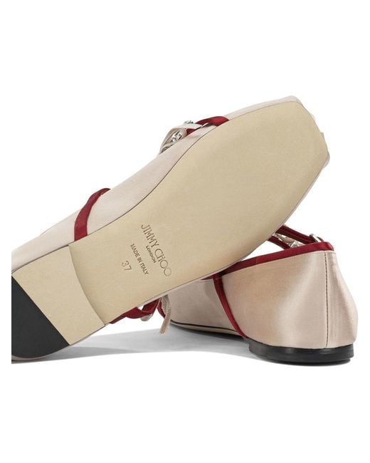 Jimmy Choo Brown Loli Ballet Flats