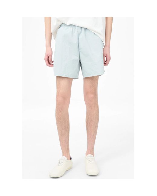 Our Legacy Blue Drape Tech Trunks for men
