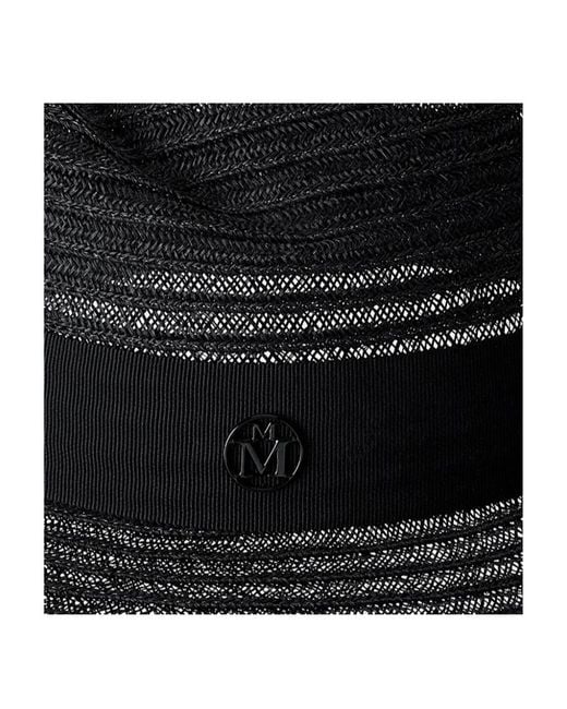 Maison Michel Black Virginie Hat