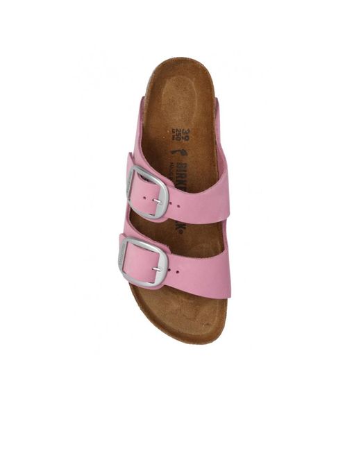 Birkenstock Pink Arizona Big Buckle Sandals