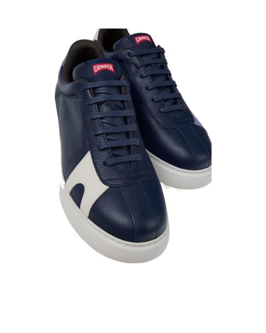 Camper Blue Twins Leather Sneakers For for men