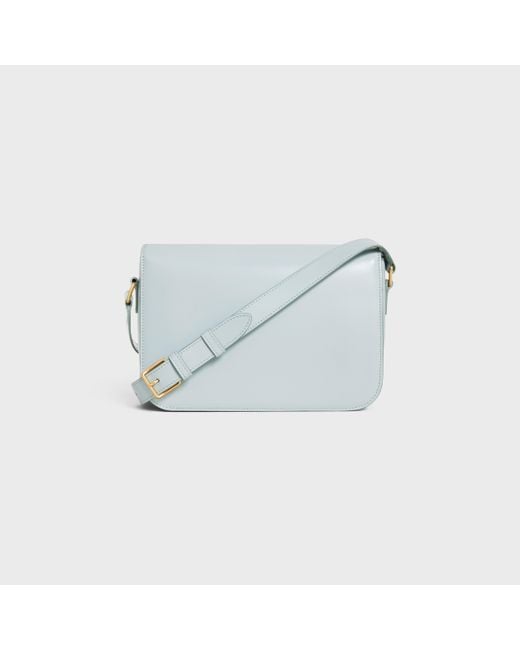 Céline Blue Classique Triomphe Bag