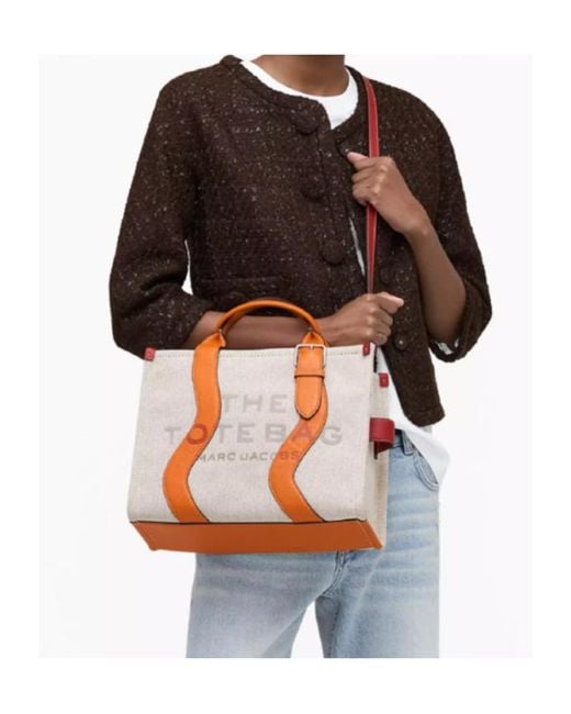 Marc Jacobs Red The Tote Medium Tote Bag