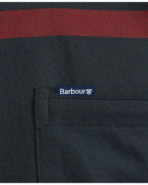 Barbour Green Dunoon Tartan-Print Shirt for men