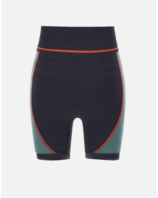 Casablanca Blue Seamless Sports Shorts
