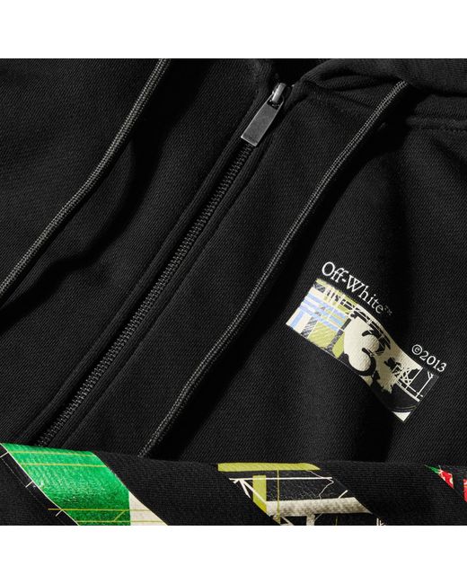 Off-White c/o Virgil Abloh Black Long-Sleeve Sweatshirt for men