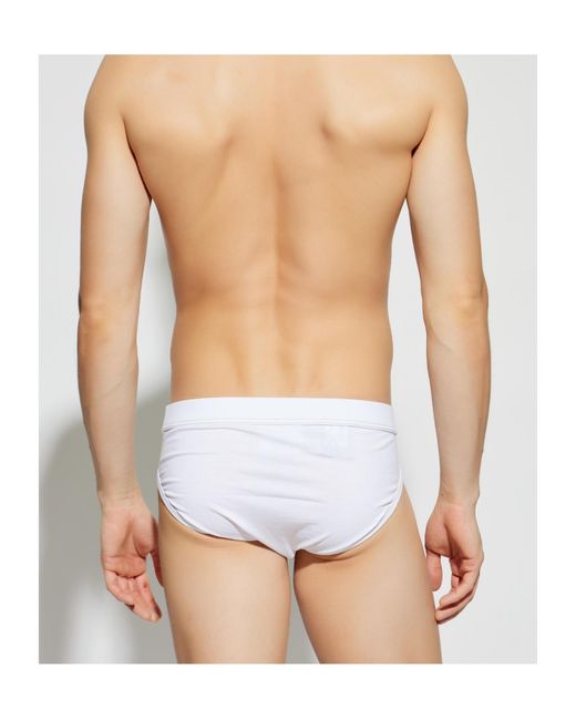 DSquared² White Logo Underwear for men