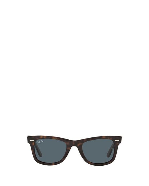 Ray-Ban Gray Original Wayfarer Classic Square Frame Sunglasses for men