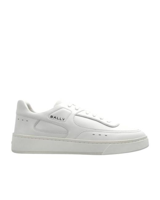 Bally White Rudys Low-Top Sneakers for men
