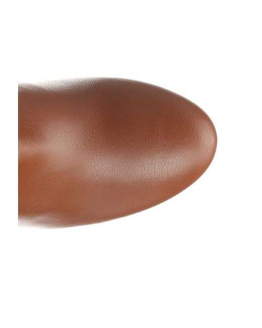 Stuart Weitzman Brown Babette Tubo Boot 85