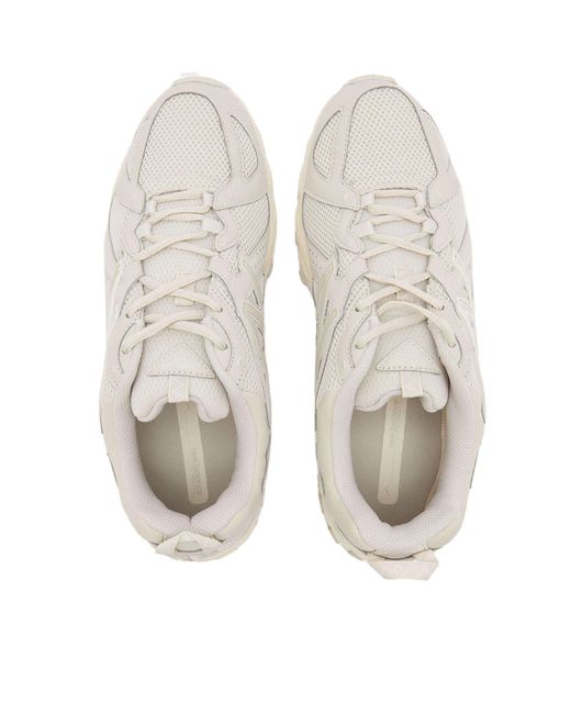 New Balance White Round-Head Sneakers for men