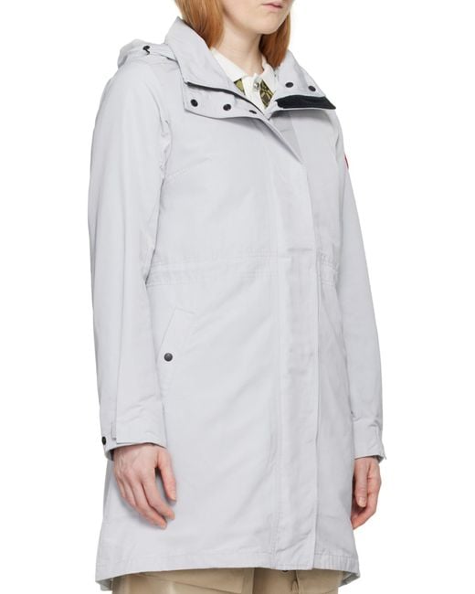 Canada Goose Gray Belcarra Hooded Jacket