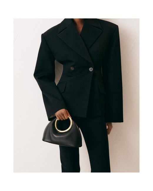 Jacquemus Black Le Petit Calino Top Handle Bag
