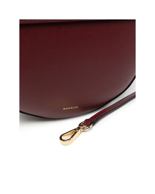 Wandler Purple Flap Handbag