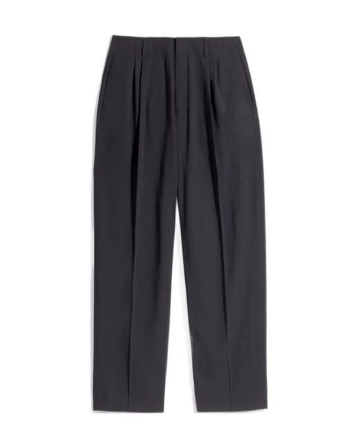 Lemaire Blue Soft Tailored Pants