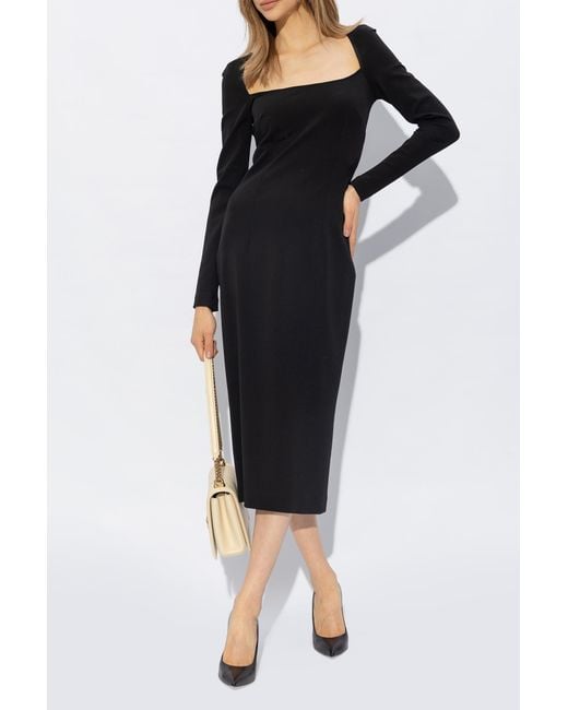 Casadei Black Blade Pointed Toe Pumps