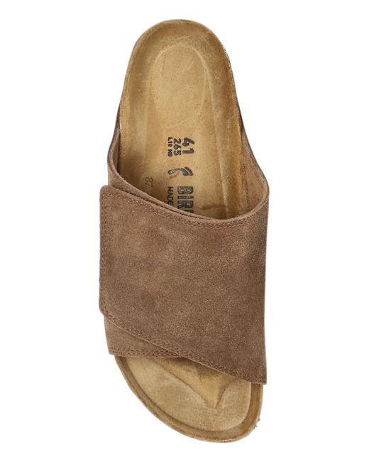 Birkenstock Brown Solana Slides for men