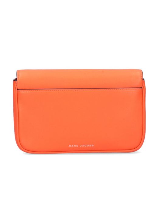 Marc Jacobs Orange The J Marc Soft Shoulder Bag