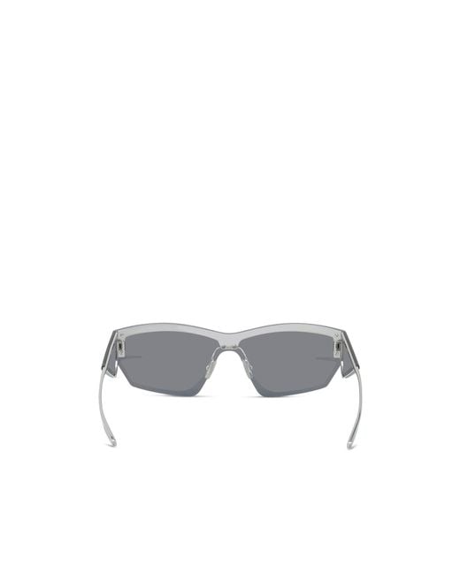 Givenchy Blue Half-Frame Sunglasses