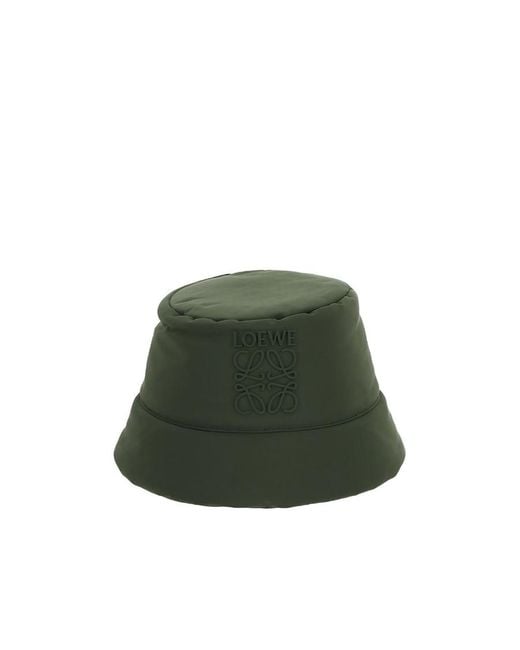 Loewe Black Logo Patch Bucket Hat