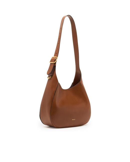 Bally Brown Hobo Bag