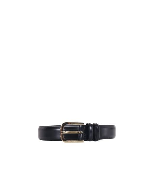 Orciani White Buckle Belt for men