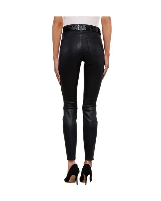 L'Agence Black Marguerite Skinny Jeans