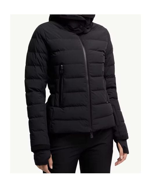 Moncler Blue Lamoura Hooded Down Ski Jacket