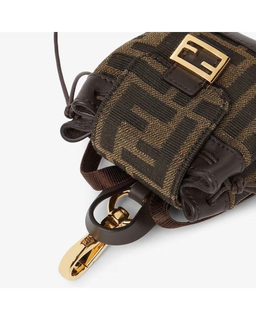 Fendi Black Nano Backpack Charm