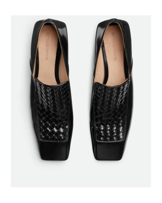 Bottega Veneta Black Ventura Loafer