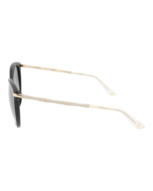 Gucci White Logo Details Sunglasses