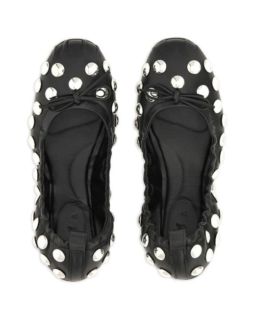 Hogan Black H684 Ballerina Borchie