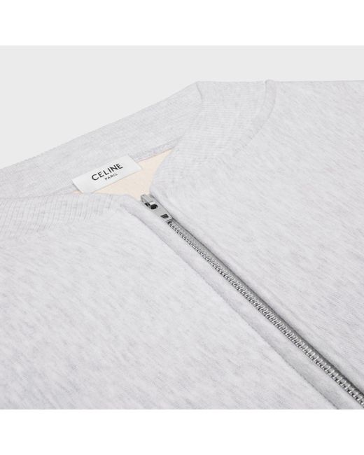 Céline White Teddy Jacket