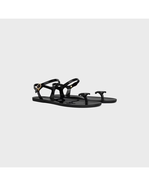 Céline White Jelly Bay Sandal