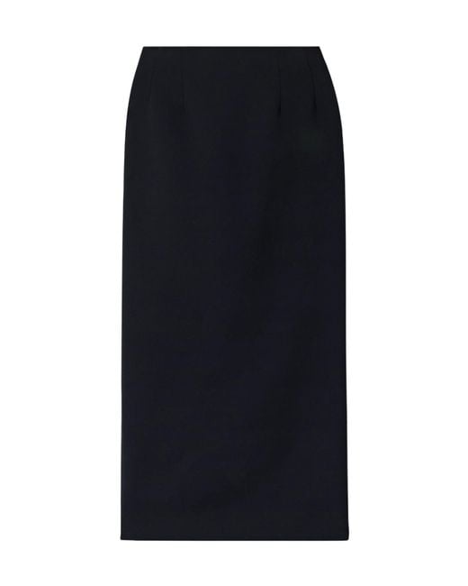 The Row Black Talor Skirt