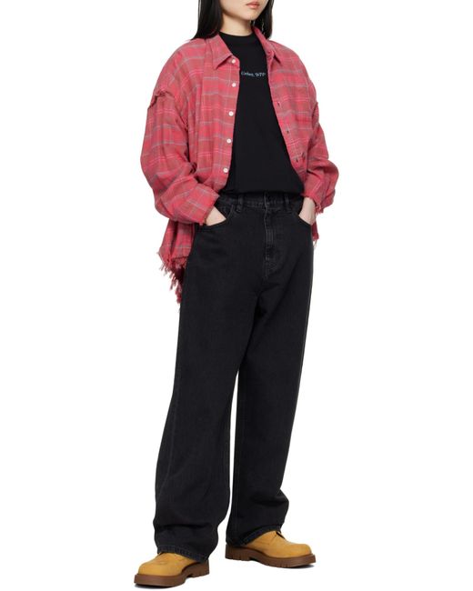 Carhartt Black Brandon High-Waist Jeans