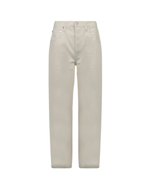 Citizens of Humanity Gray Dahlia Flared Leg Jeans
