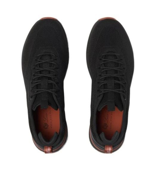 Loro Piana Black Week End Walk Sneaker for men