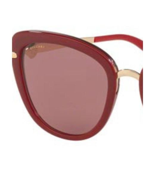 BVLGARI Pink Cat Glasses Sunglasses